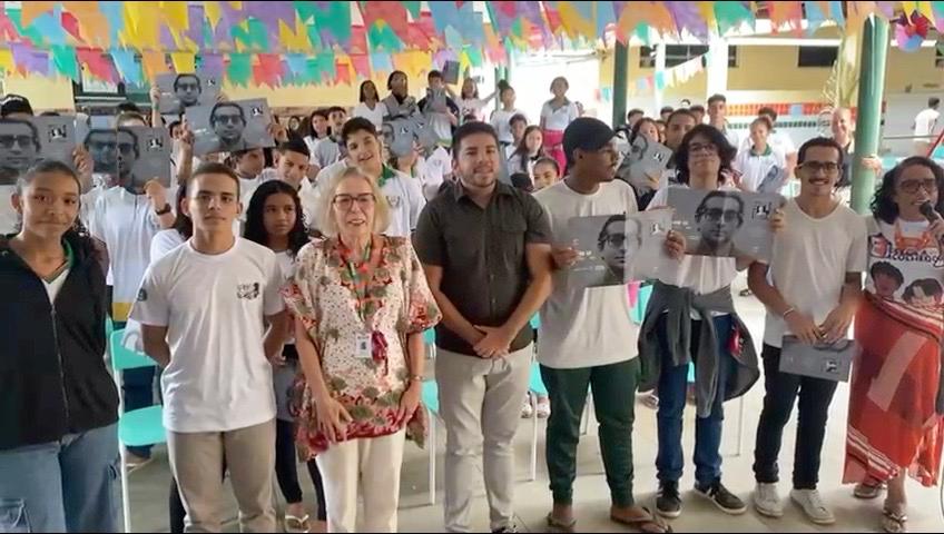 Sedih promove debate sobre memória, verdade e justiça para alunos da rede pública de Milagres