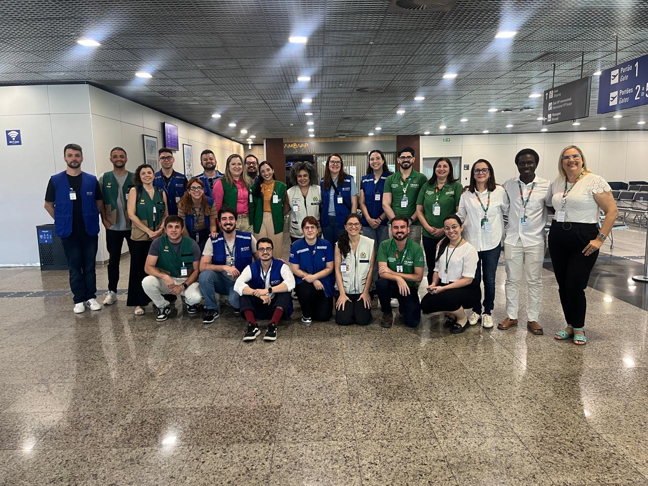 48 brasileiros chegaram a Fortaleza em operação de repatriação realizada na última sexta-feira (25)