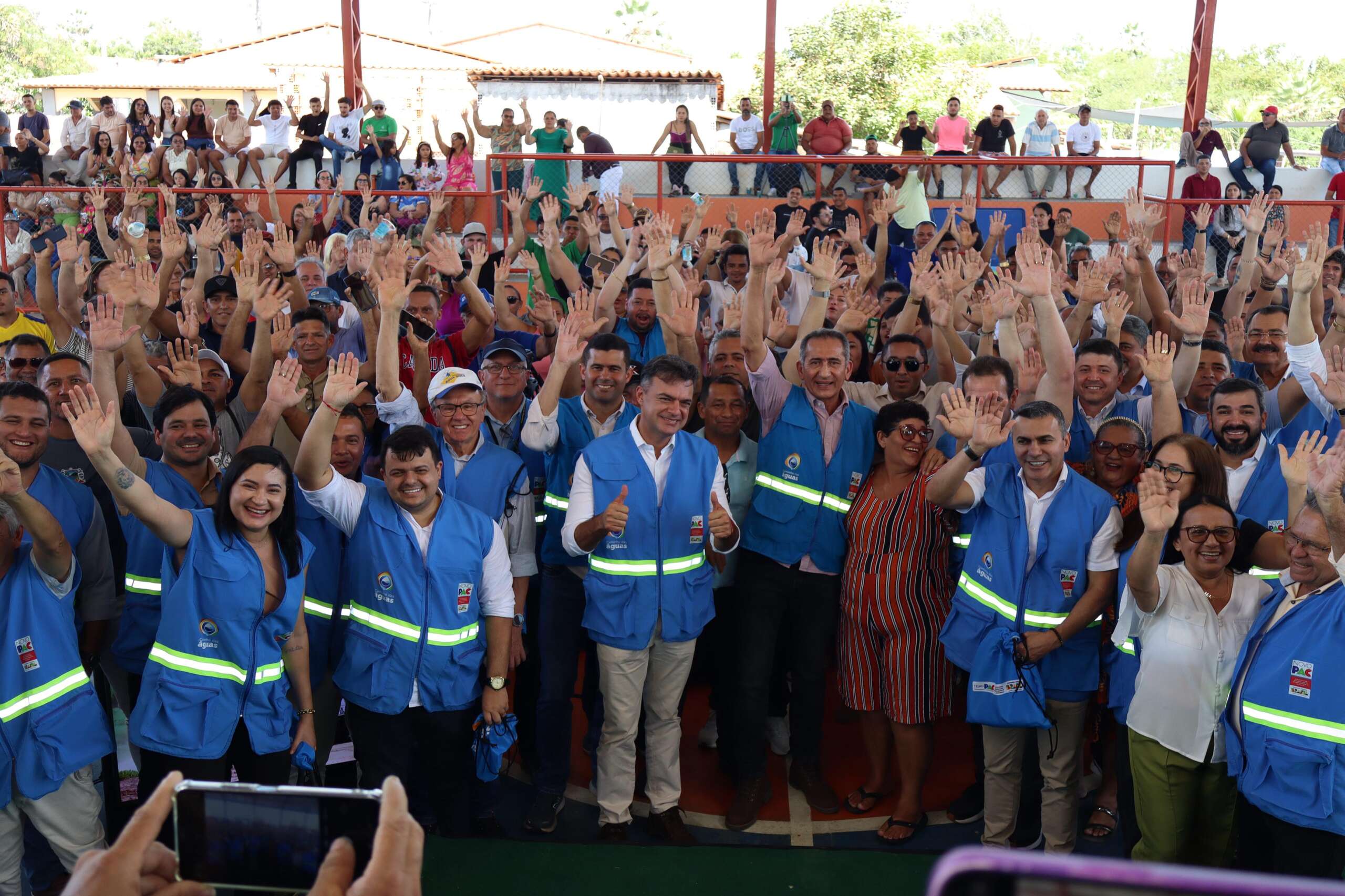 Governo do Estado e Governo Federal inauguram sistema de dessalinização em Aracoiaba