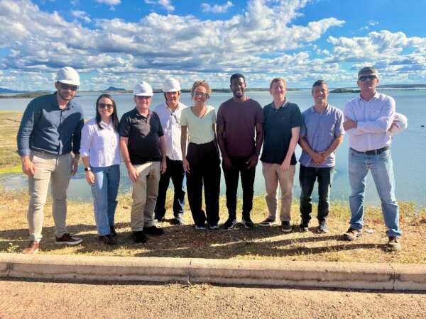 Projeto de duplicação do Eixão das Águas, em Jaguaribara, recebe visita técnica do BNDES