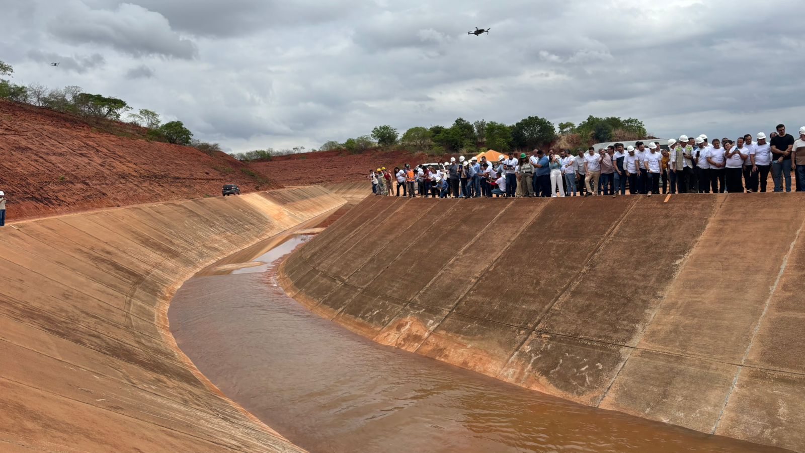 Com 91% de execução, Cinturão das Águas avança como maior obra de transferência hídrica estadual do Brasil