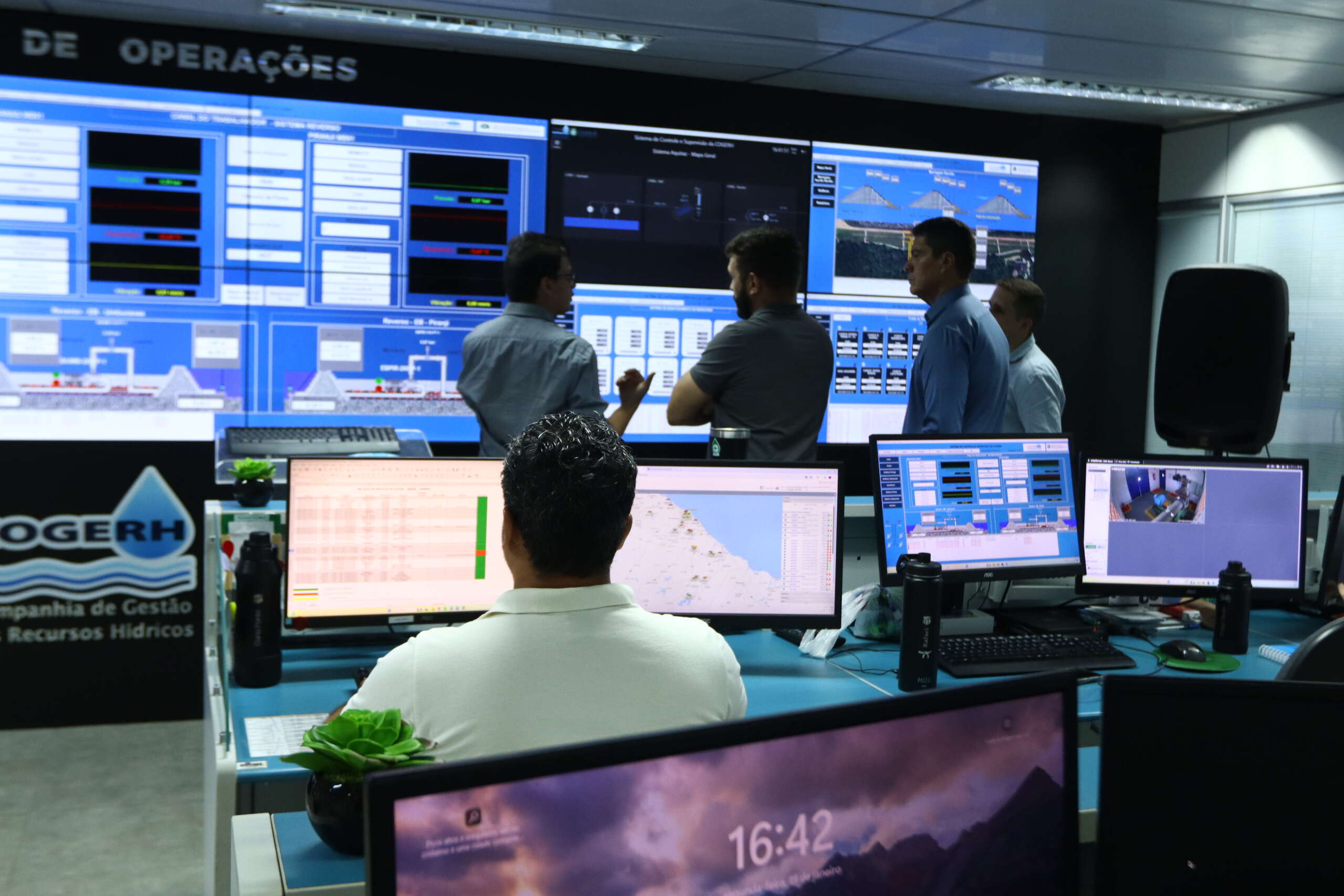Novo Centro de Controle de Operações da Cogerh fortalece a modernização da gestão hídrica no Ceará