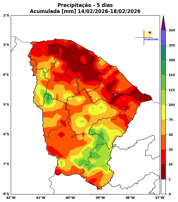 Com acumulados mais expressivos no sul e oeste, chuvas do Carnaval seguem cenário apontado pela Funceme