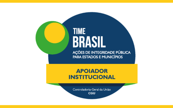 CGE recebe o certificado de Apoiador Institucional do Programa Time Brasil