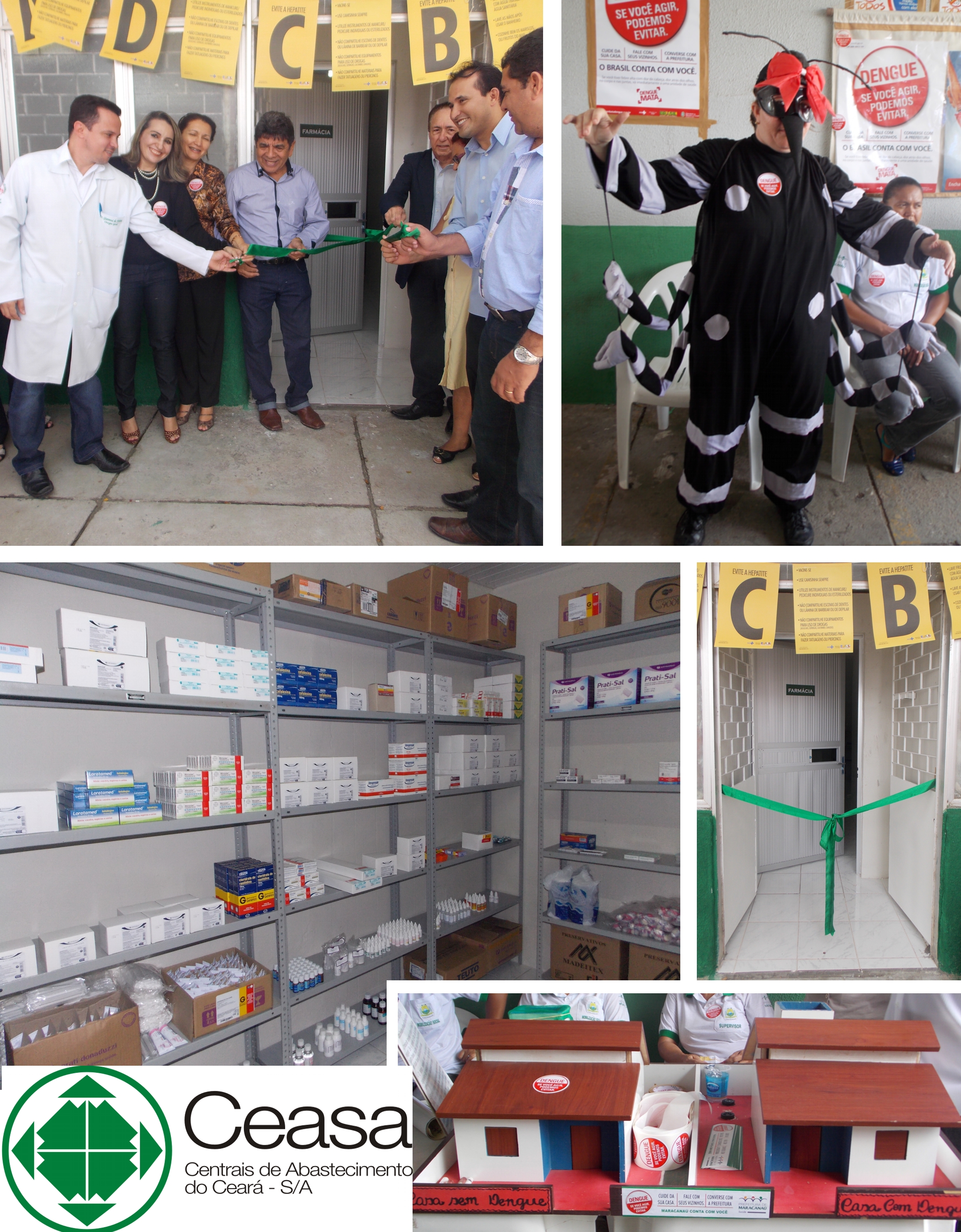 Inauguração da farmácia e ações de saúde aconteceram na última quinta (21)