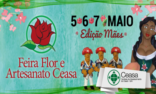 34ª Feira Flor e Artesanato da Ceasa começa amanhã