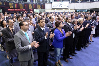 Presidente da Ceasa participa da solenidade de abertura do período legislativo