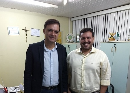 Presidente da Ceasa-CE recebe o secretário adjunto do gabinete do governador