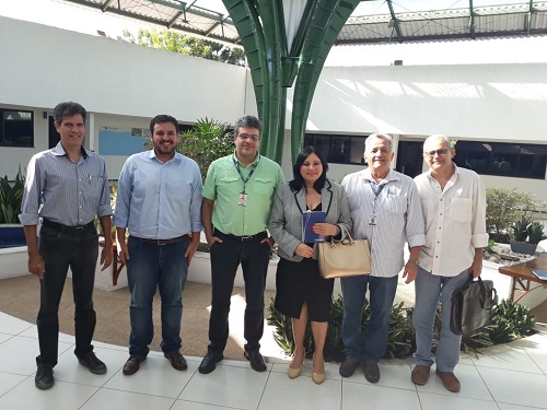 Presidente da Ceasa-CE reúne-se com representantes da Embrapa e Cegás