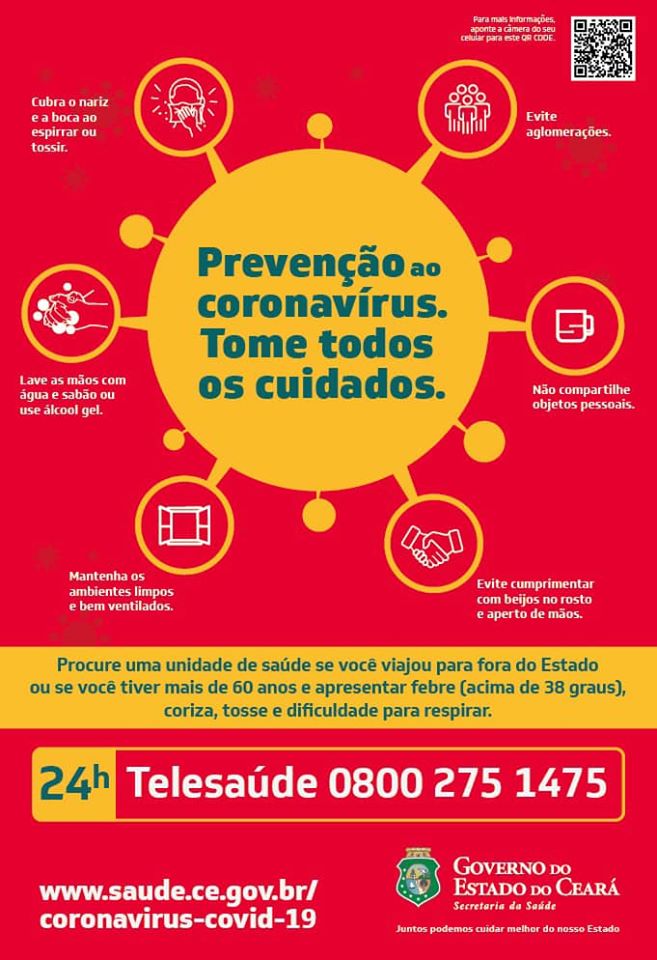 Governo do Ceará disponibiliza teleatendimento 24h