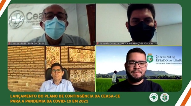 Plano de contingência restringe acesso e promove testagem por amostragem na Ceasa-CE