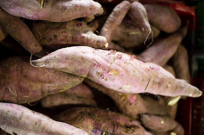 Mercado agrícola inicia semana com batata doce a R$ 1,80/kg