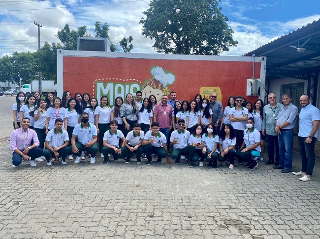 Ceasa-CE e Mais Nutrição recebem visita de alunos de Paraipaba
