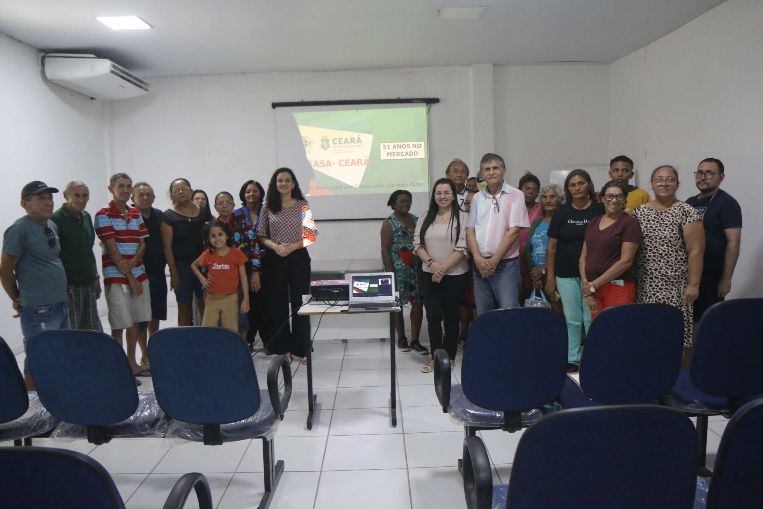 Ceasa-CE recebe usuários do Restaurante Popular de Maracanaú