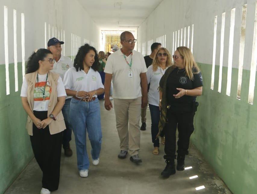 Equipes da Ceasa-CE e Mais Nutrição visitam Complexo Penitenciário de Aquiraz