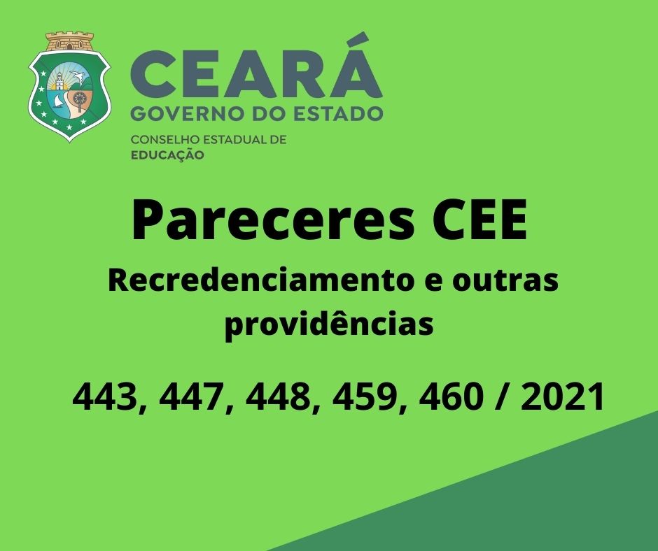 Recredenciamento de instituições do Sistema de Ensino do Estado do Ceará