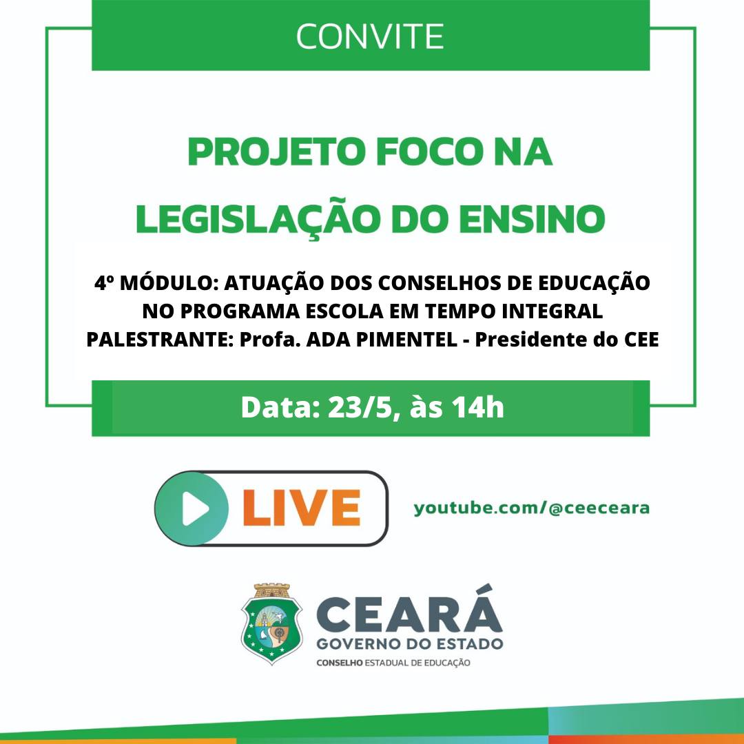 Programa Escola em Tempo Integral na pauta do CEE