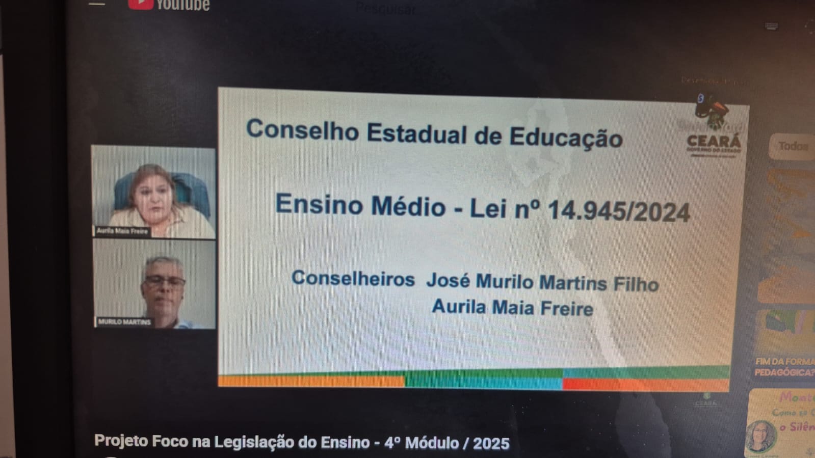 CEE destaca novas normas para o ensino médio