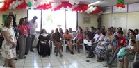 Funcionários da Central de Atendimento 155 se confraternizam em festa de Natal