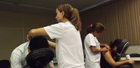 Programa de Gestão de Qualidade de Vida da CGE realiza massoterapia para funcionários