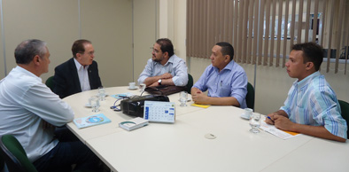 CGE recebe visita do prefeito de Canindé
