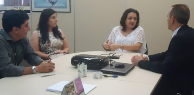 CGE recebe visita técnica do Ouvidor do TCE