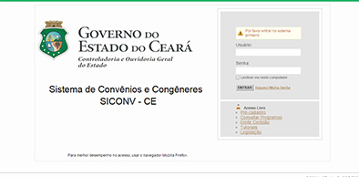 CGE leva turma de capacitação dos cursos do SICONV-CE para Região Norte