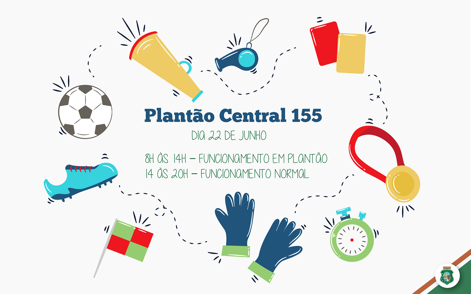 Central 155 funciona em regime de plantão durante jogos da seleção brasileira