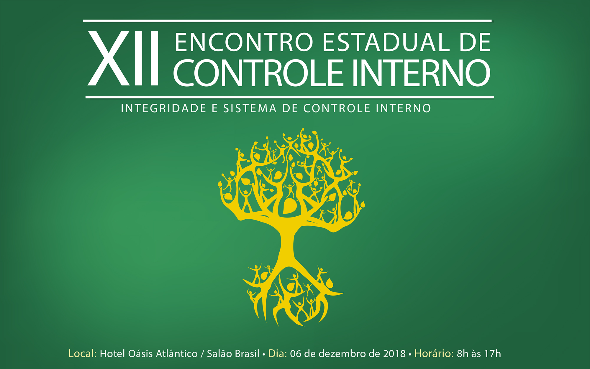 Inscrições abertas para o XII Encontro Estadual de Controle Interno