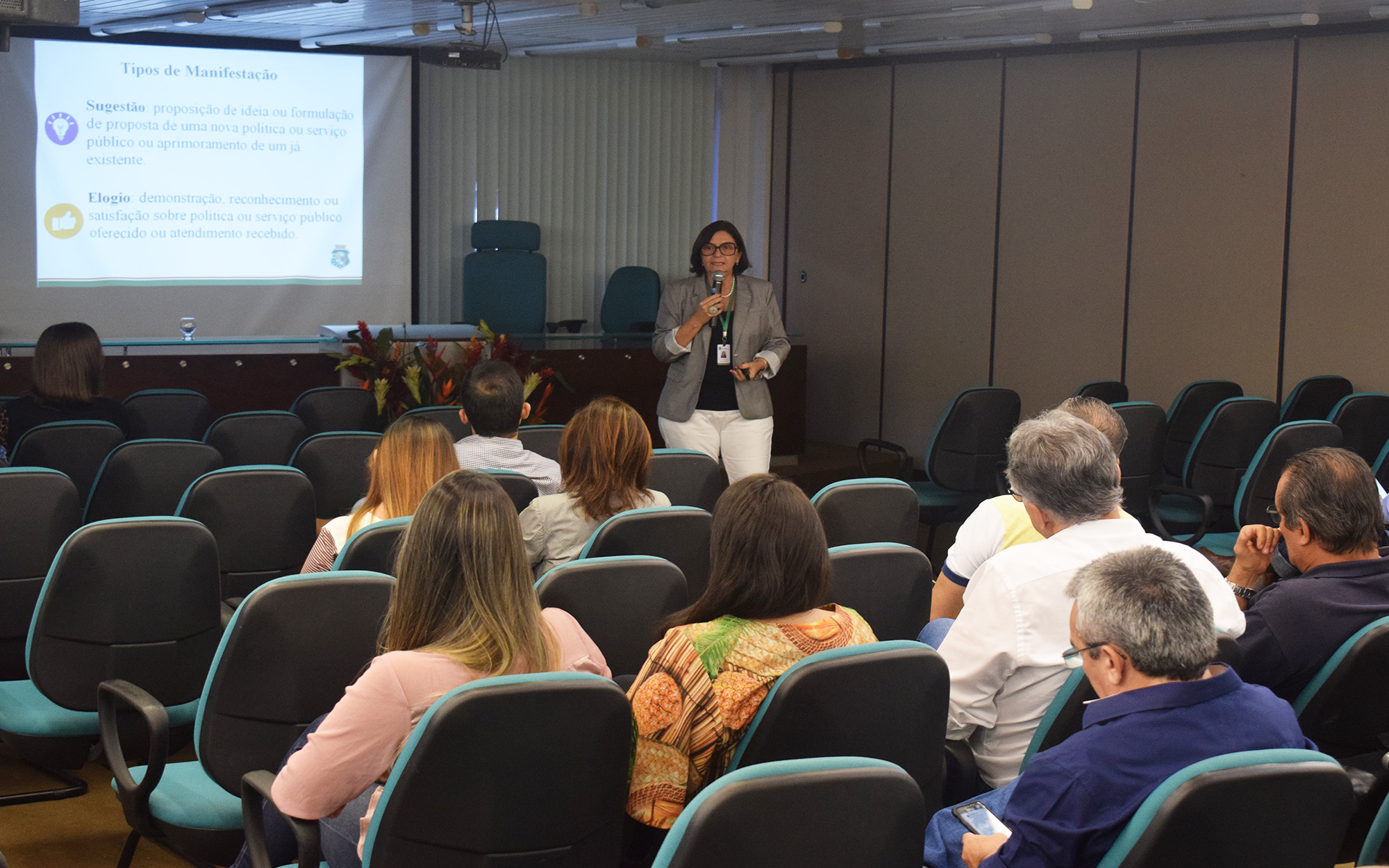 CGE palestra sobre Ouvidoria e transparência pública durante evento da Seplag