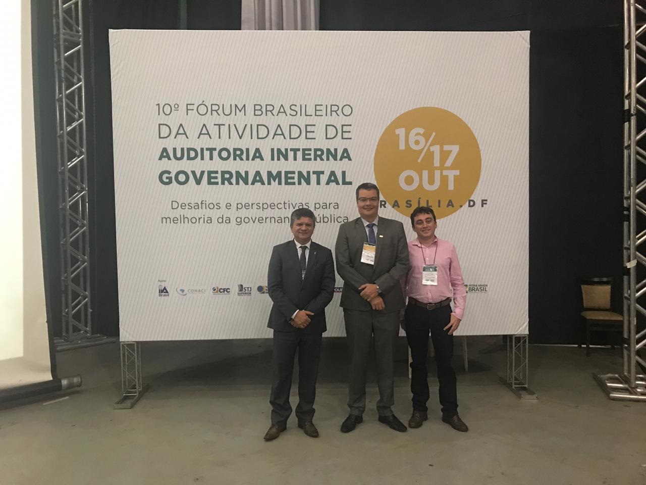 CGE participa de 10º Fórum Brasileiro da Atividade de Auditoria Interna Governamental promovido pela CGU