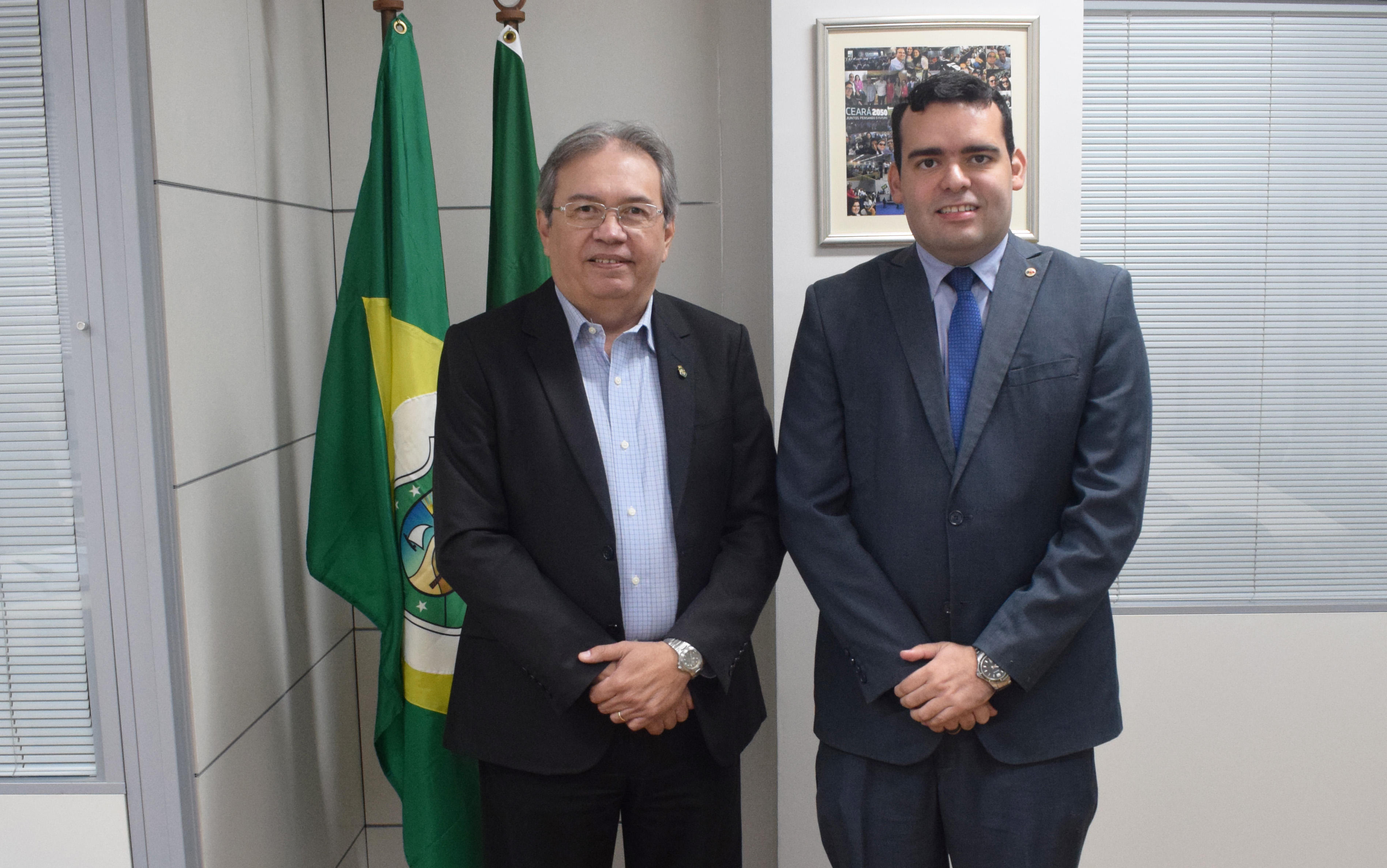 CGE recebe visita de representante da OAB-CE