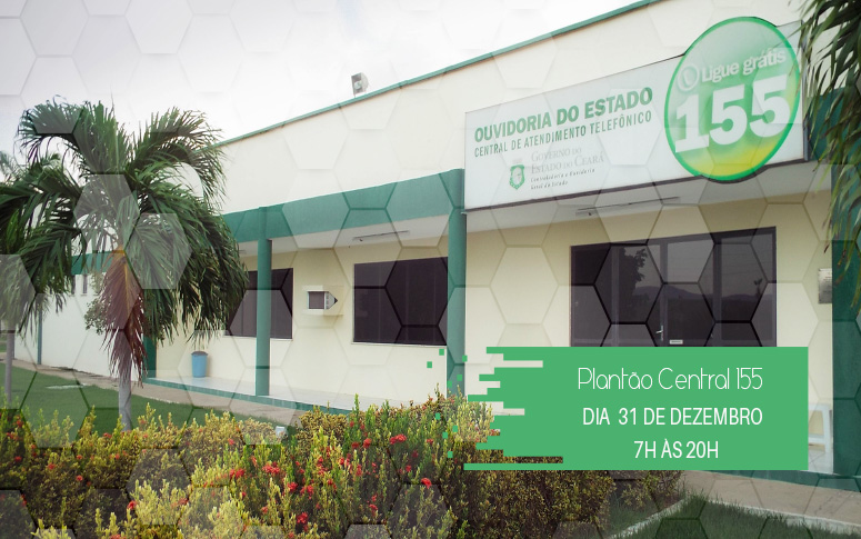Central 155 funcionará em regime de plantão durante ponto facultativo do dia 31
