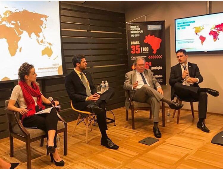 Secretário da CGE participa de lançamento do Índice de Percepção da Corrupção 2019