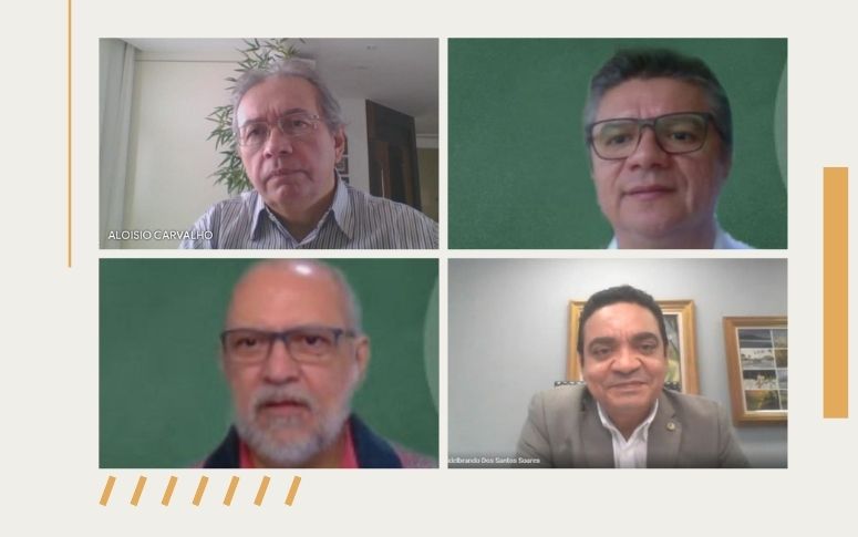 Gestores da CGE se reúnem com o recém-empossado reitor da UECE