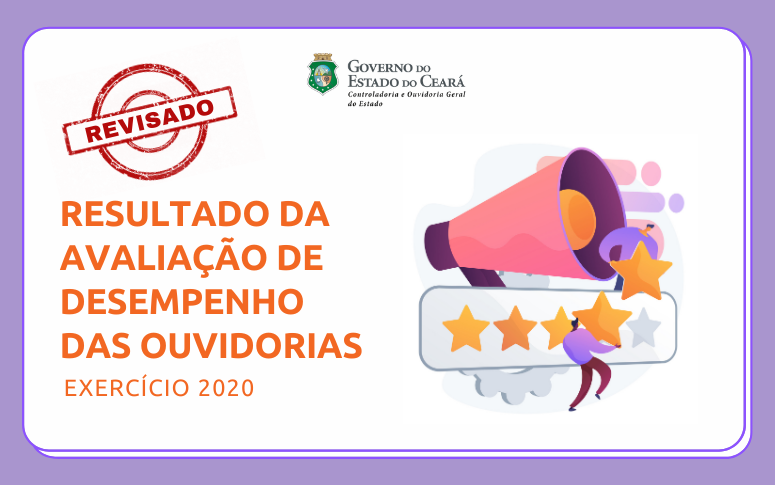 CGE divulga Resultado da Avaliação de Desempenho das Ouvidorias 2020 após revisão