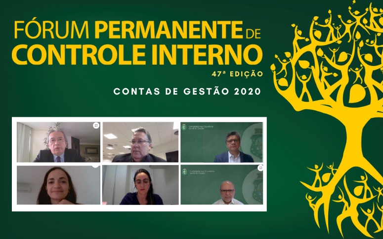 Contas de Gestão 2020 é tema de fórum promovido pela CGE