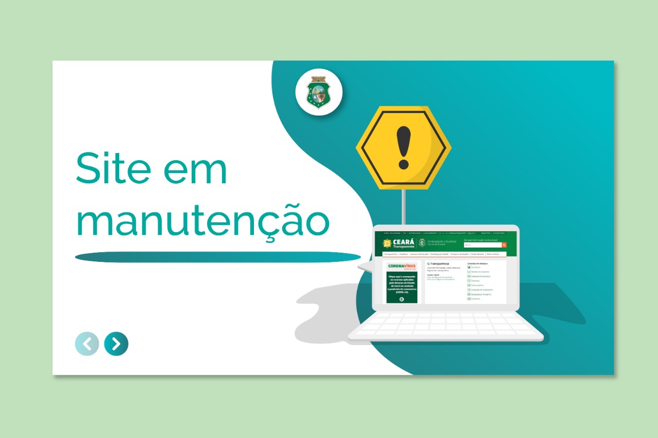 Plataforma Ceará Transparente passará por manutenção programada na noite desta terça-feira (30)