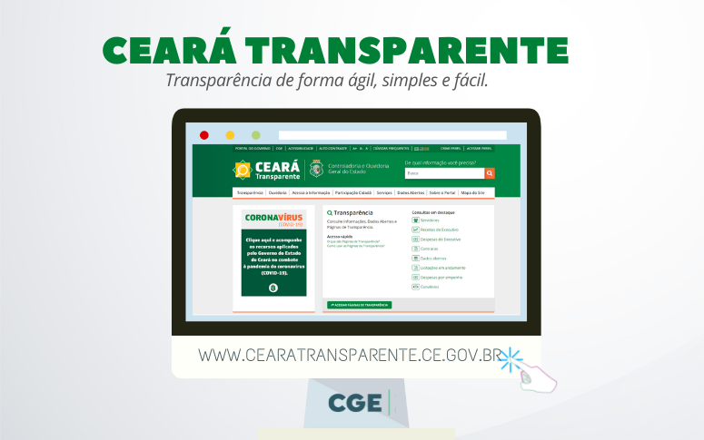 Ceará Transparente registra mais de 200 mil acessos no mês de junho