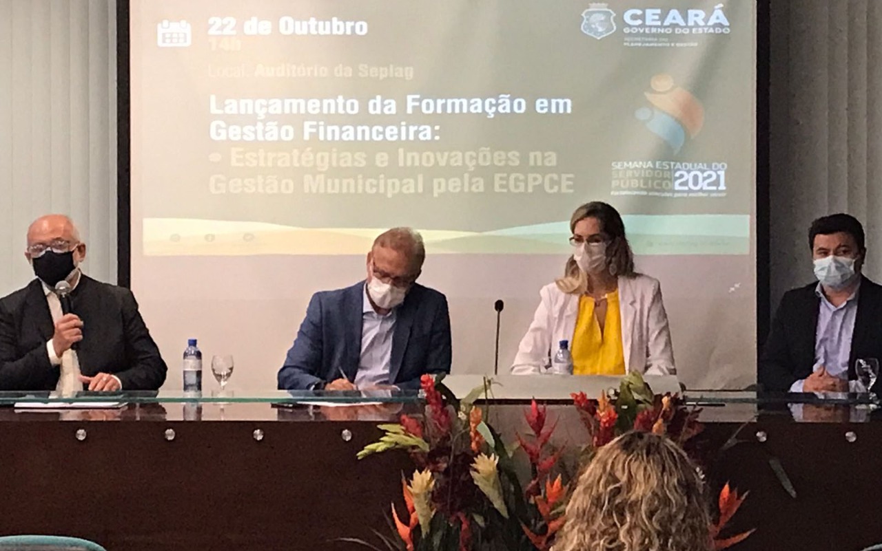 CGE participa de lançamento de Formação em Gestão Financeira