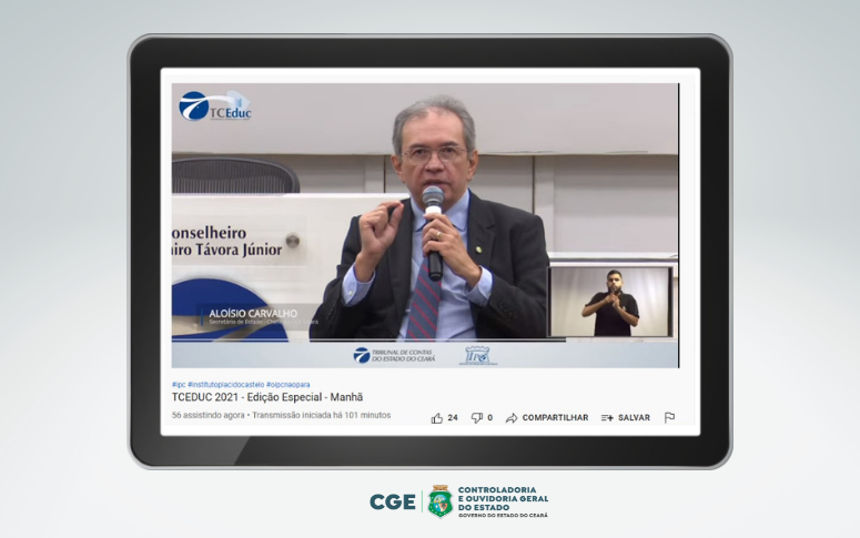 CGE participa da edição especial do Programa TCEduc 2021