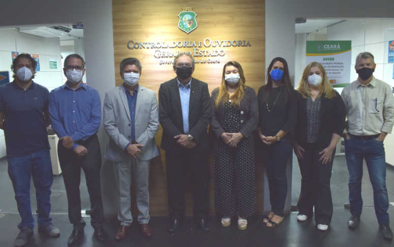 CGE recebe visita técnica de representantes das Prefeituras de Beberibe e Caucaia