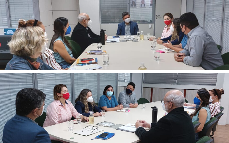 CGE recebe visita do Conselho Estadual dos Direitos do Idoso