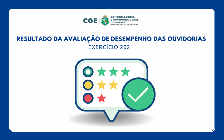 Resultado final da Avaliação de Desempenho das Ouvidorias 2021 é publicado no Diário Oficial do Estado