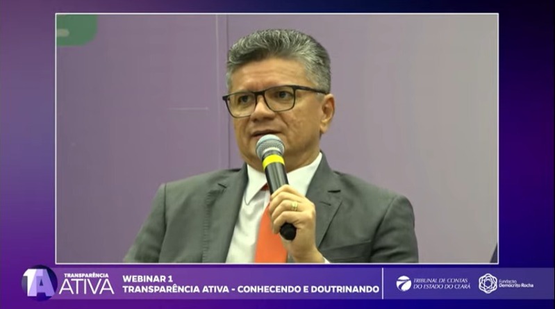 CGE discute a importância da transparência pública em webinar promovido pelo TCE