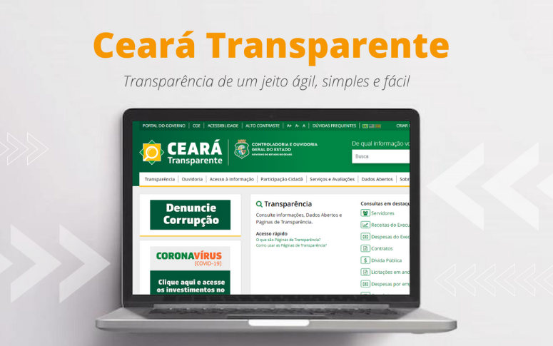 Ceará Transparente ultrapassa meio milhão de acessos em três meses