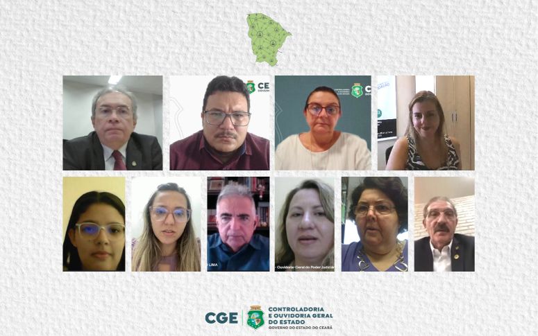 CGE participa da terceira e última reunião da Rede Ouvir Ceará de 2022