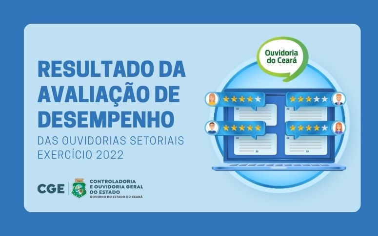 CGE divulga resultado da Avaliação de Desempenho das Ouvidorias 2022