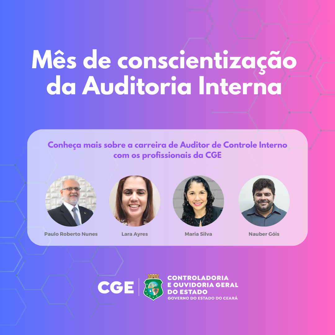 Mês Internacional de Conscientização da Auditoria Interna: Orgulho de Ser Auditor