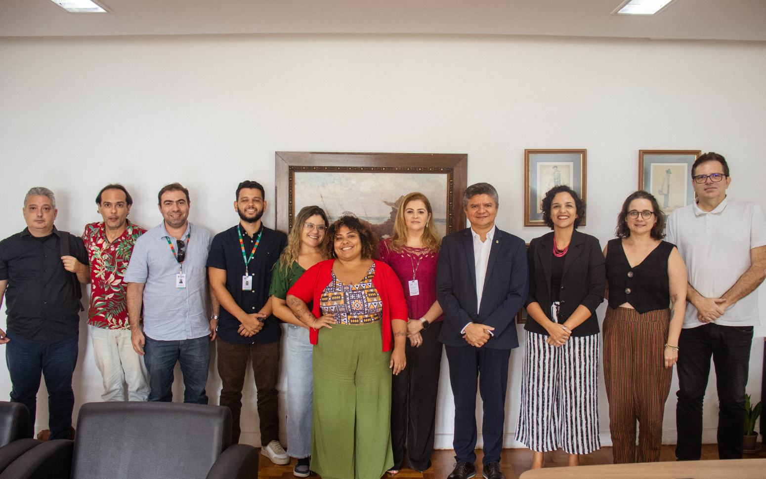 Equipe da CGE se reúne com a Secult para planejamento da auditoria interna no órgão
